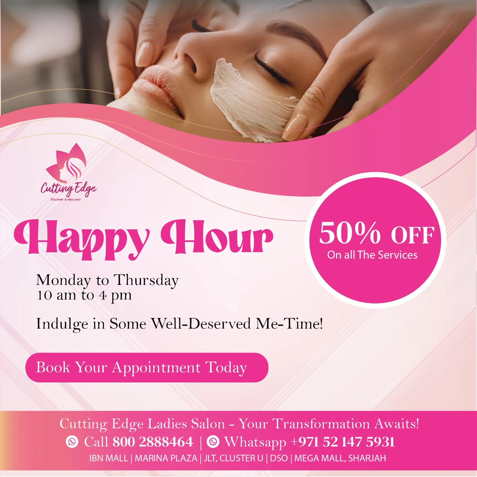 hair color salon dubai