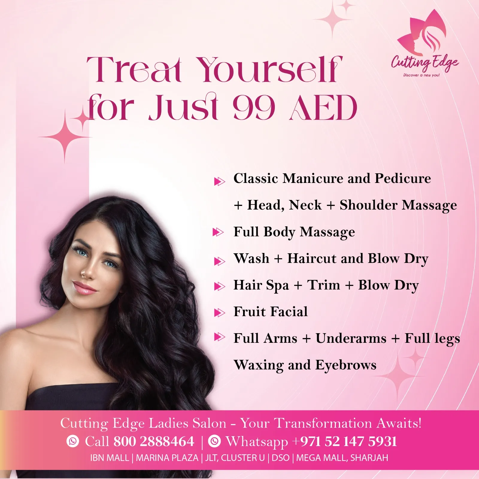 hair color salon dubai